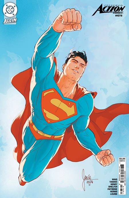 Action Comics (2016 Dc) (3rd Series) #1078 Cvr C Mikel Janin Card Stock Variant Comic Books published by Dc Comics