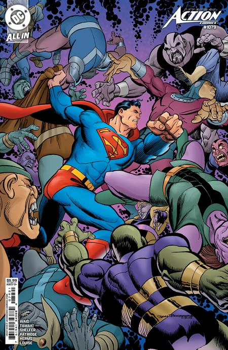 Action Comics (2016 Dc) (3rd Series) #1079 Cvr B Jon Bogdanove Card Stock Variant Comic Books published by Dc Comics