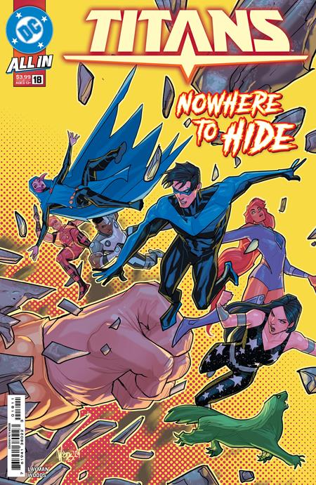 Titans (2023 DC) (4th Series) #18 Cvr A Pete Woods Comic Books published by Dc Comics