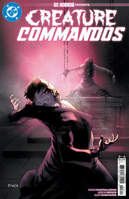 DC Horror Presents Creature Commandos (2024 DC) #3 (Of 6) Cvr A Tirso (Mature) Comic Books published by Dc Comics