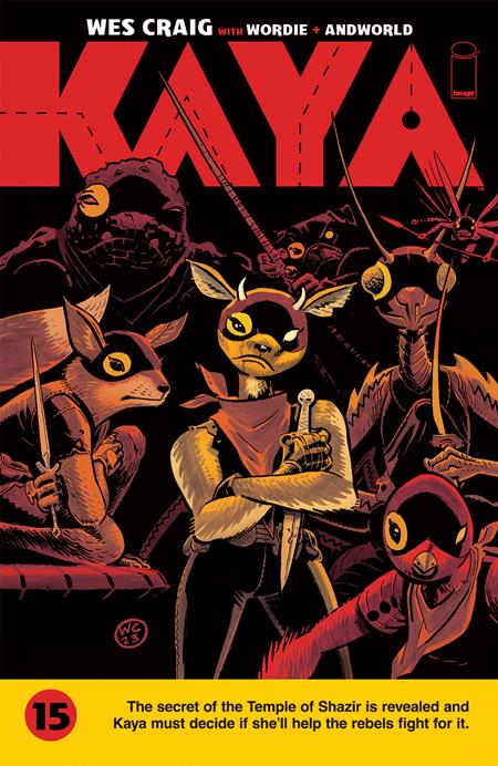 Kaya (2022 Image) #15 Cvr A Wes Craig Comic Books published by Image Comics