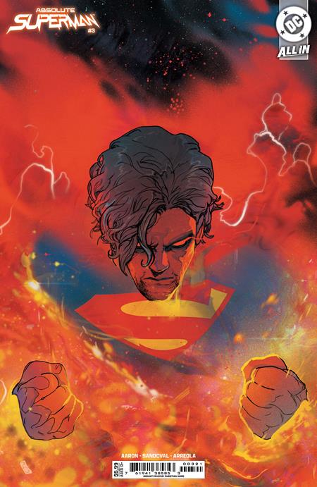 Absolute Superman (2024 DC) #3 Cvr C Christian Ward Card Stock Variant Comic Books published by Dc Comics