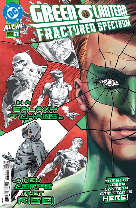 Green Lantern Fractured Spectrum (2025 DC) #1 (One Shot) Cvr A Fernando Blanco Comic Books published by Dc Comics