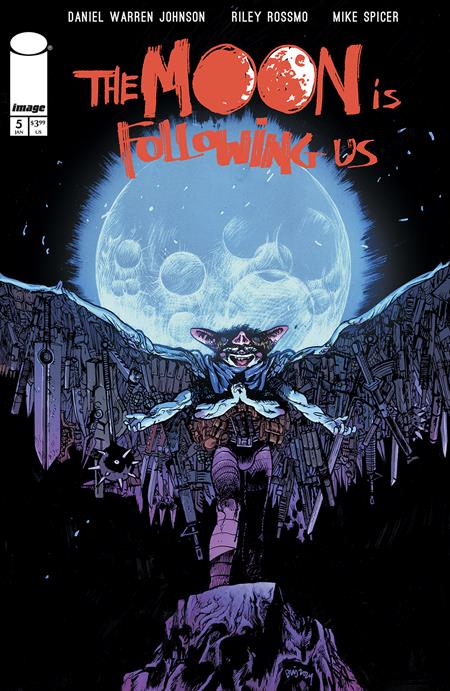 Moon is Following Us (2024 Image) #5 (Of 10) Cvr B Daniel Warren Johnson & Mike Spicer Variant Comic Books published by Image Comics