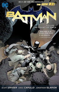 Batman (Paperback) Vol 01 The Court Of Owls (New 52) Graphic Novels published by Dc Comics