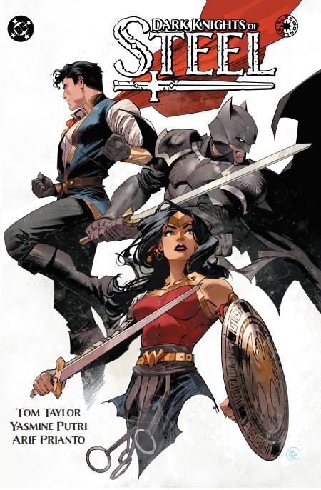 Dark Knights Of Steel The Deluxe Edition (Hardcover) Direct Market Exclusive Dan Mora Variant Cvr Graphic Novels published by Dc Comics
