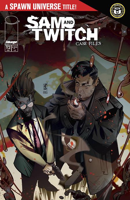 Sam and Twitch Case Files (2024 Image) #12 Cvr A Federico Sabbatini Comic Books published by Image Comics