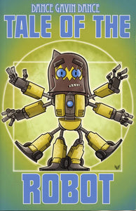 Tale Of The Robot: A Dance Gavin Dance Graphic Novel (Paperback) Graphic Novels published by Z2 Comics