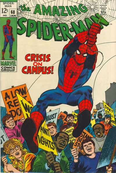 Amazing Spider-Man (1963 Marvel) (1st Series) #68
 Comic Books published by Marvel Comics