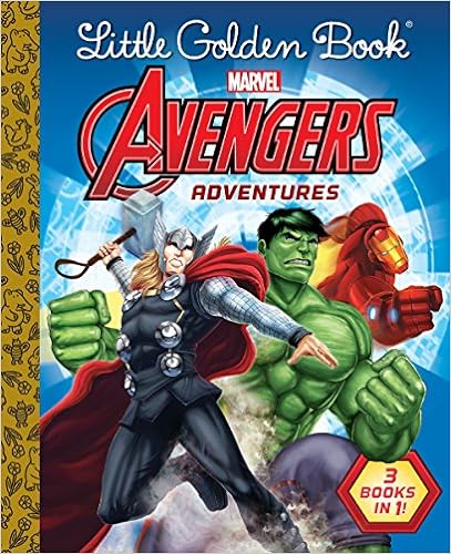 Little Golden Book Avengers Adventures Yr (Hardcover) Graphic Novels published by Golden Books