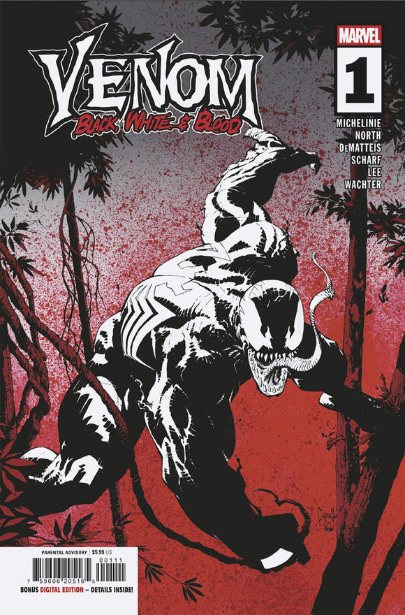 Venom Black White and Blood (2025 Marvel) #1 Comic Books published by Marvel Comics