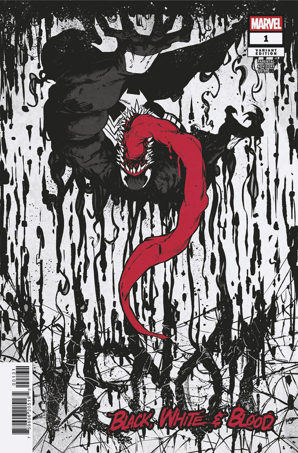 Venom Black White and Blood (2025 Marvel) #1 Sanford Greene Variant Comic Books published by Marvel Comics