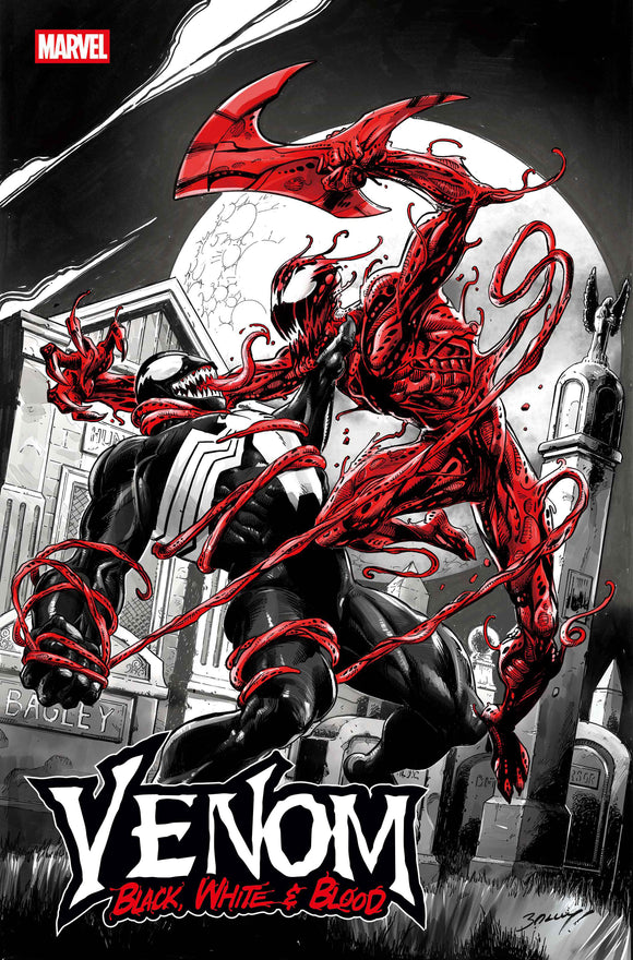 Venom Black White and Blood (2025 Marvel) #1 Mark Bagley Variant Comic Books published by Marvel Comics