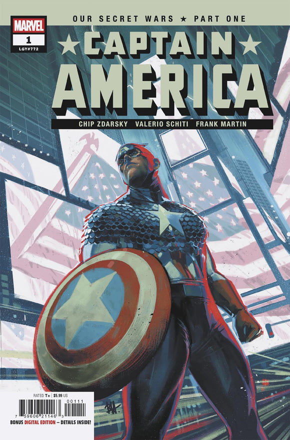 Captain America (2025 Marvel) (12th Series) #1 Comic Books published by Marvel Comics