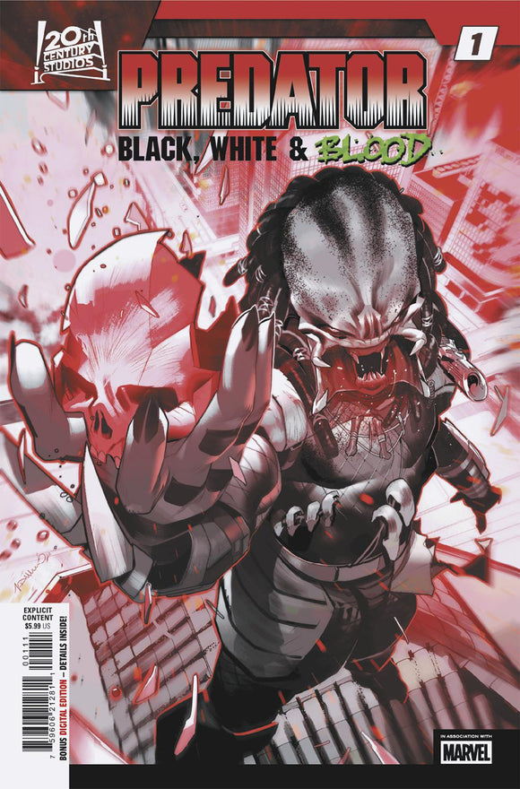 Predator Black White and Blood (2025 Marvel) #1 Comic Books published by Marvel Comics