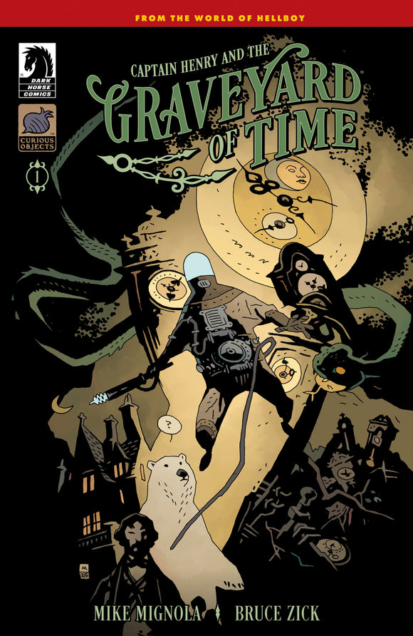 Captain Henry and the Graveyard of Time (2025 Dark Horse) #1 Cover B Mike Mignola Comic Books published by Dark Horse Comics