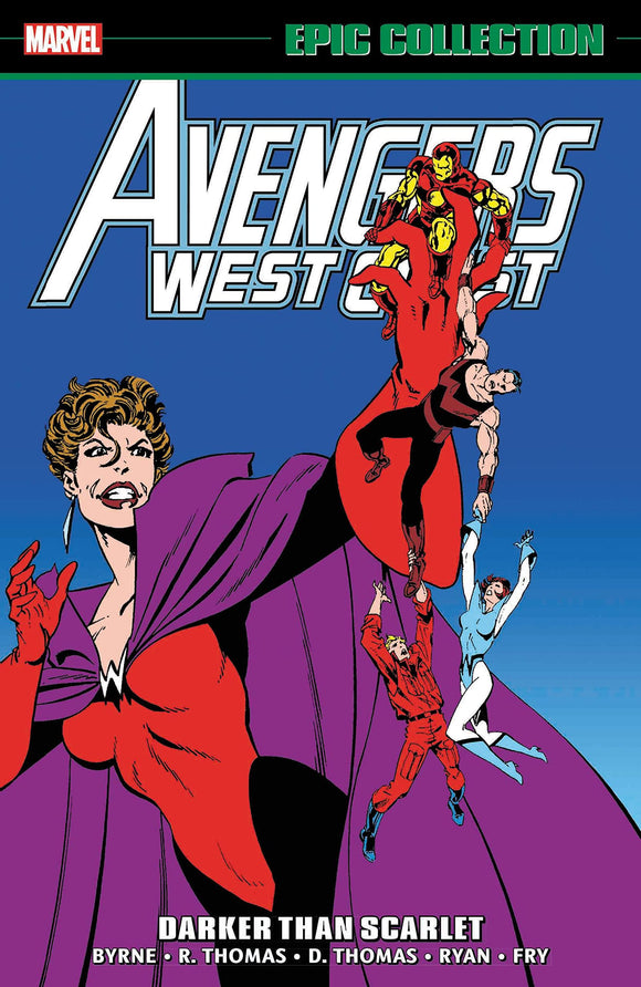 Avengers West Coast Epic Coll (Paperback) Darker Than Scarlet Graphic Novels published by Marvel Comics