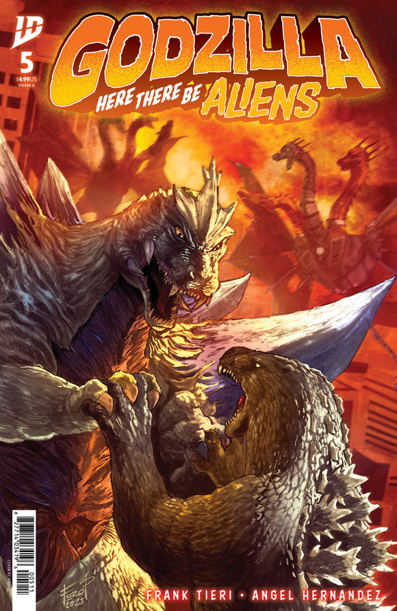Godzilla Here There be Aliens (2025 IDW) #5 Cover A Pe Comic Books published by Idw Publishing