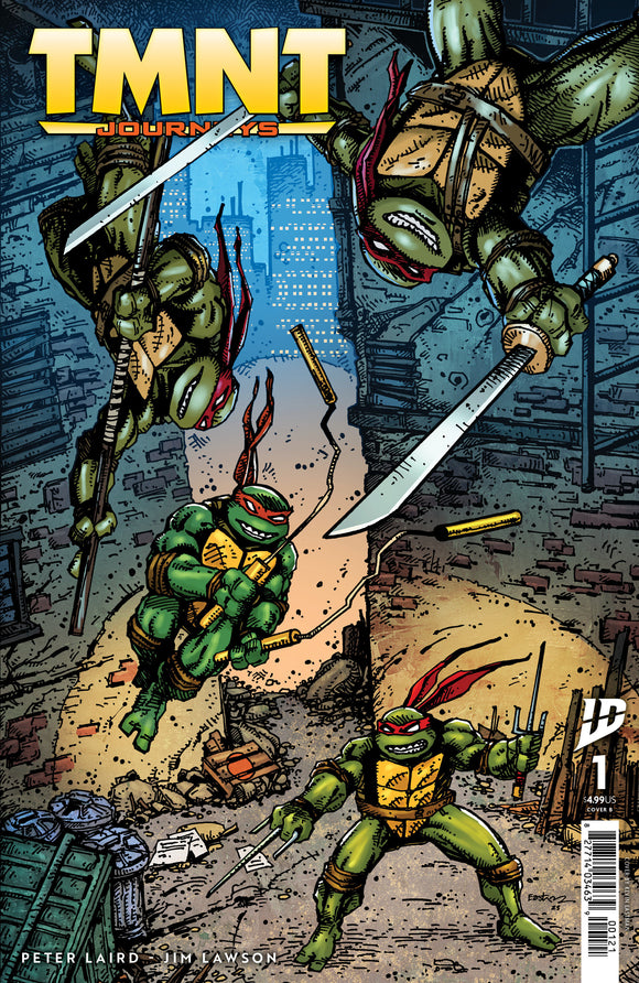 Teenage Mutant Ninja Turtles (TMNT) Journeys (2025 IDW) #1 Variant B Eastman Comic Books published by Idw Publishing