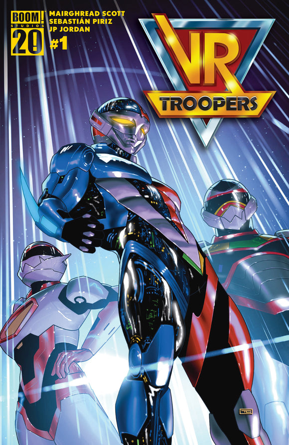 VR Troopers (2025 Boom) #1 A Main Taurin Clarke Comic Books published by Boom! Studios