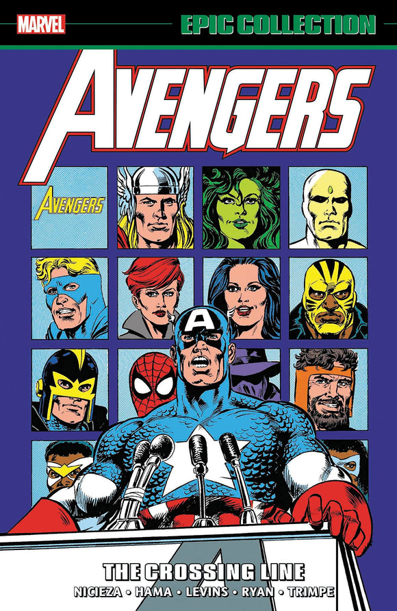 Avengers Epic Coll (Paperback) Crossing Line Graphic Novels published by Marvel Comics