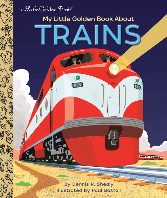 My Little Golden Book About Trains Graphic Novels published by Golden Books