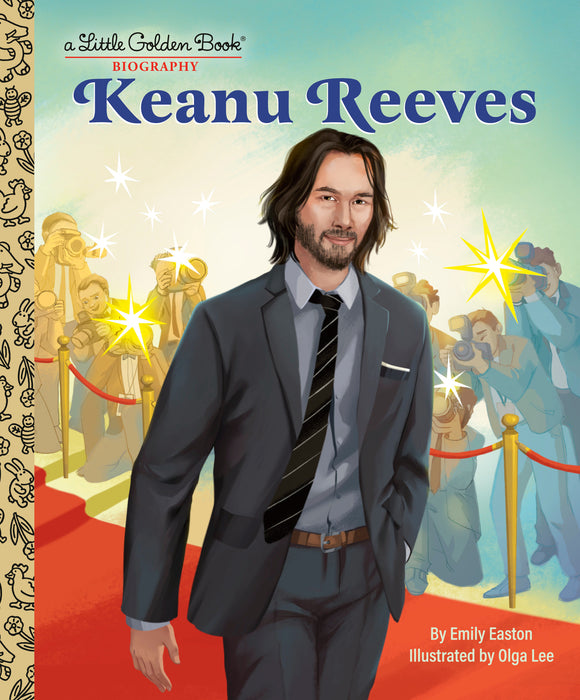 Keanu Reeves: A Little Golden Book Biography Graphic Novels published by Golden Books