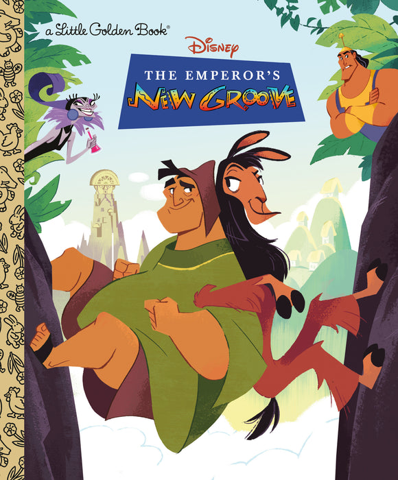 Disney The Emperor's New Groove Little Golden Book Graphic Novels published by Golden Books