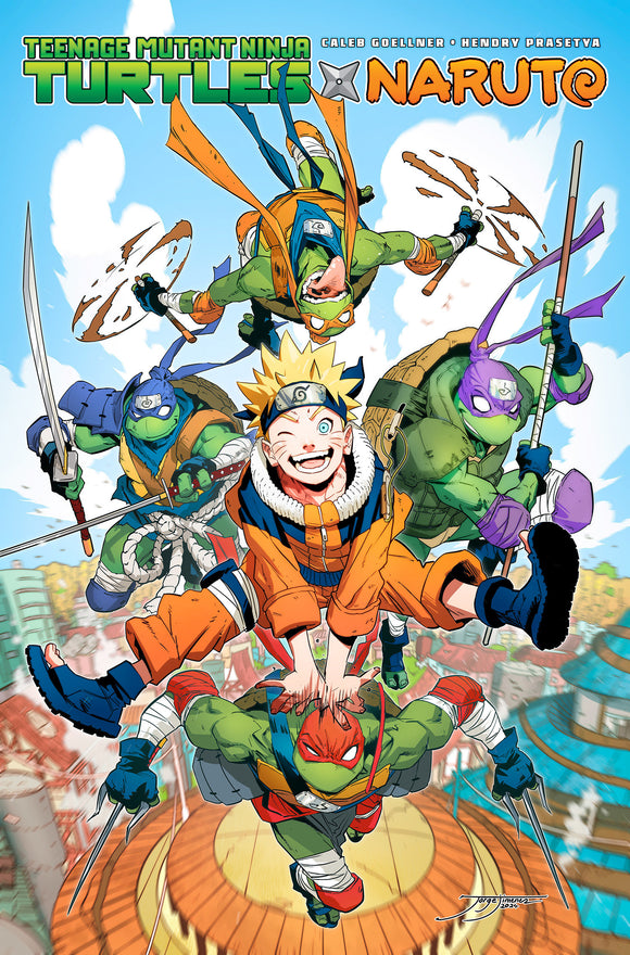 Teenage Mutant Ninja Turtles X Naruto Graphic Novels published by Idw Publishing