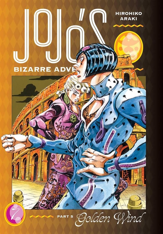 Jojo's Bizarre Adventures Part 5 Golden Wind (Hardcover) Vol 07 Manga published by Viz Media Llc