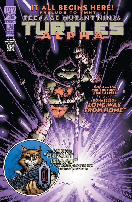 Teenage Mutant Ninja Turtles (TMNT) Alpha (2024 IDW) #1 Cvr A Burnham Comic Books published by Idw Publishing