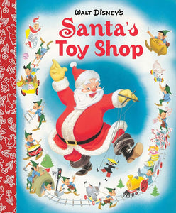 Santa's Toy Shop Little Golden Board Book (Disney Classic) (Little Golden Book) Graphic Novels published by Golden Books