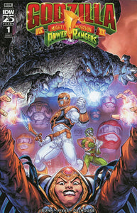 Godzilla vs. the Mighty Morphin Power Rangers II (2024 IDW) #1 Cvr A Williams Ii Comic Books published by Idw Publishing