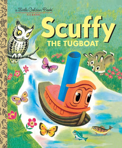Scuffy The Tugboat And His Adventures Down The River (Little Golden Book) Graphic Novels published by Golden Books