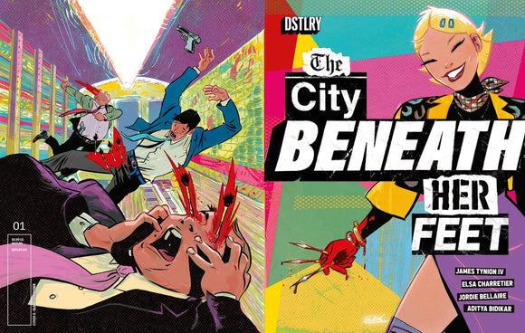 City Beneath Her Feet (2024 DSTLRY) #1 Cvr A Charretier (Mature) Magazines published by Dstlry