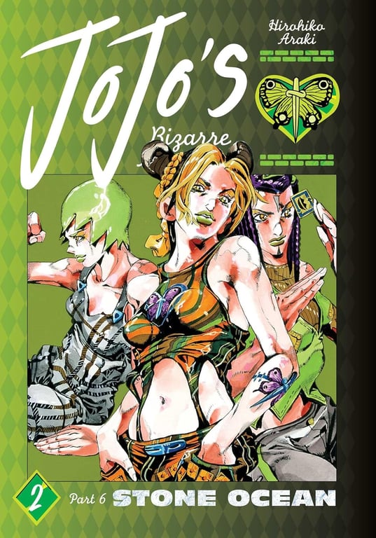 Jojo's Bizarre Adventure Part 6 Stone Ocean (Hardcover) Vol 02 Manga published by Viz Media Llc