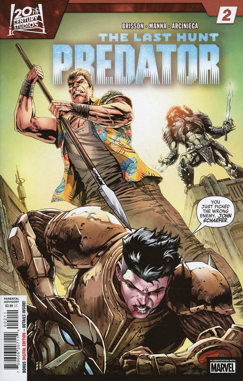 Predator the Last Hunt (2024 Marvel) #2 Comic Books published by Marvel Comics