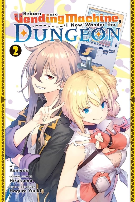 Reborn As A Vending Machine I Now Wander The Dungeon (Manga) Vol 02 (Mature) Manga published by Yen Press