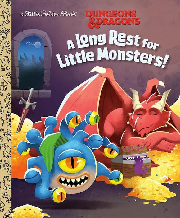 Dungeons And Dragons A Long Rest For Little Monsters Little Golden Book Graphic Novels published by Golden Books