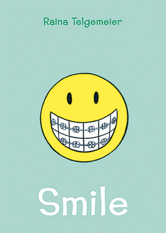 Smile (Paperback) Raina Telgemeier Graphic Novels published by Graphix