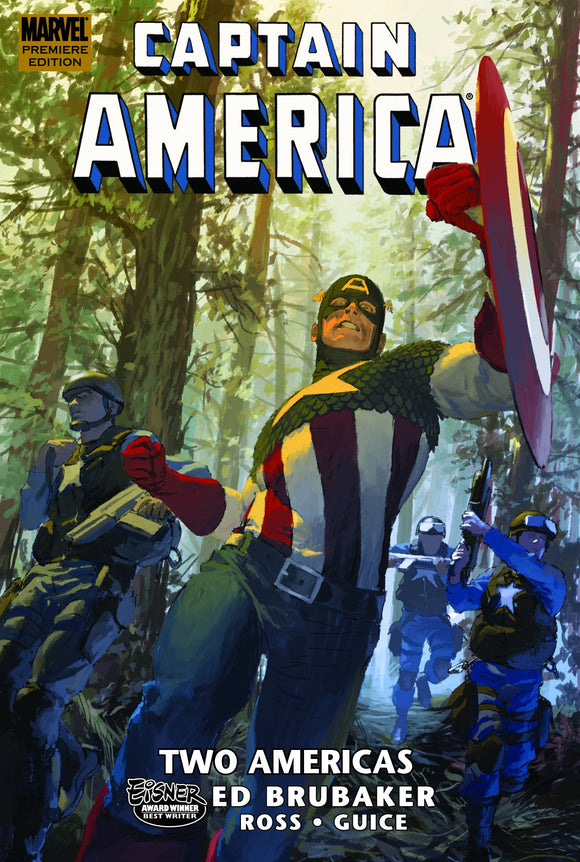 Captain America Prem (Hardcover) Two Americas Graphic Novels published by Marvel Comics