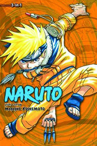 Naruto 3in1 (Paperback) Vol 02 Manga published by Viz Media Llc