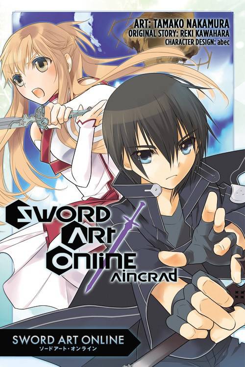 Sword Art Online Gn Vol 01 Aincrad Manga published by Yen Press