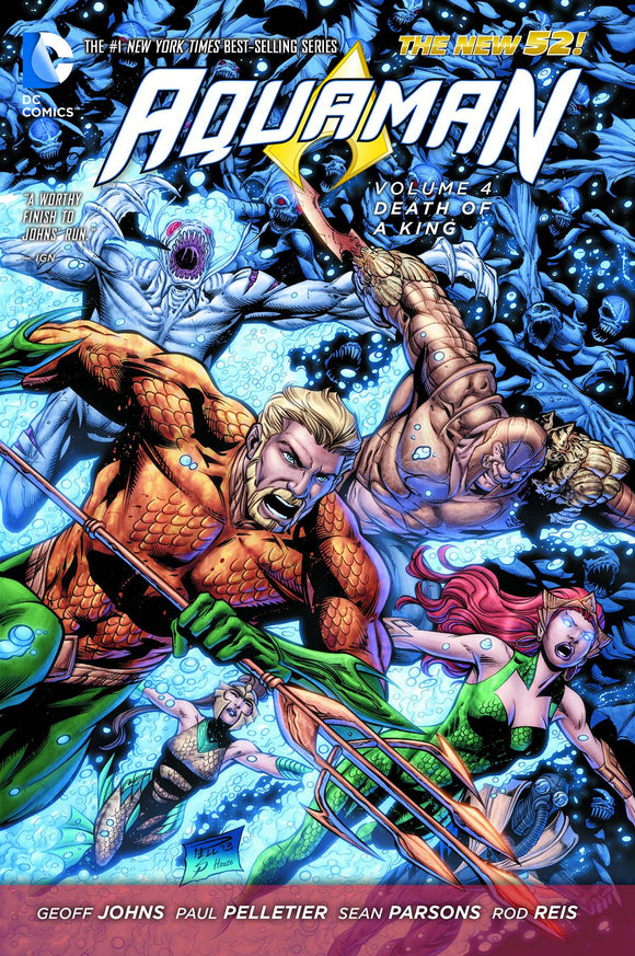 Aquaman (Paperback) Vol 04 Death Of A King (New 52) Graphic Novels published by Dc Comics