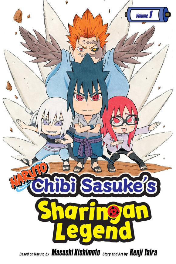 Naruto Chibi Sasuke Sharingan Legend (Manga) Vol 01 Manga published by Viz Media Llc