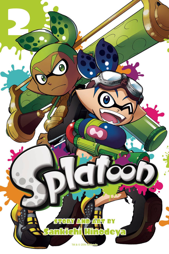 Splatoon (Manga) Vol 02 Manga published by Viz Media Llc