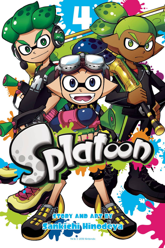 Splatoon (Manga) Vol 04 Manga published by Viz Media Llc