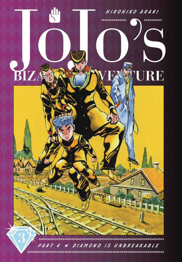 Jojo’s Bizarre Adventure: Part 4 Diamond Is Unbreakable (Hardcover) Vol 03 Manga published by Viz Media Llc