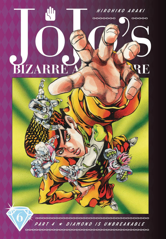 Jojo's Bizarre Adventure: Part 4 Diamond Is Unbreakable (Hardcover) Vol 06 Manga published by Viz Media Llc