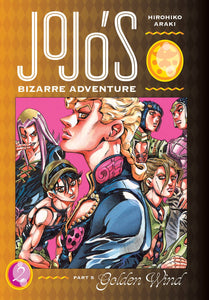 Jojo's Bizarre Adventures Part 5 Golden Wind (Hardcover) Vol 02 Manga published by Viz Llc